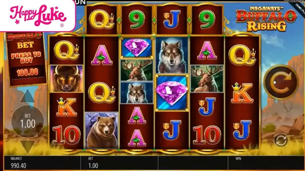 Buffalo Rising Megaways Slot happyluke