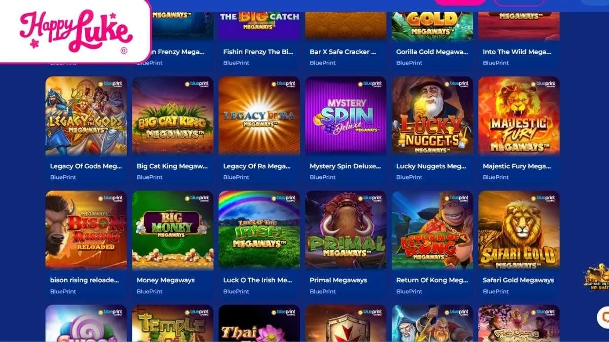 top-game-megaways-happyluke