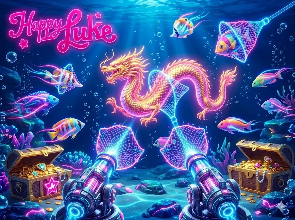 Trải nghiệm game bắn cá đổi thưởng 3D cực mượt tại Happyluke