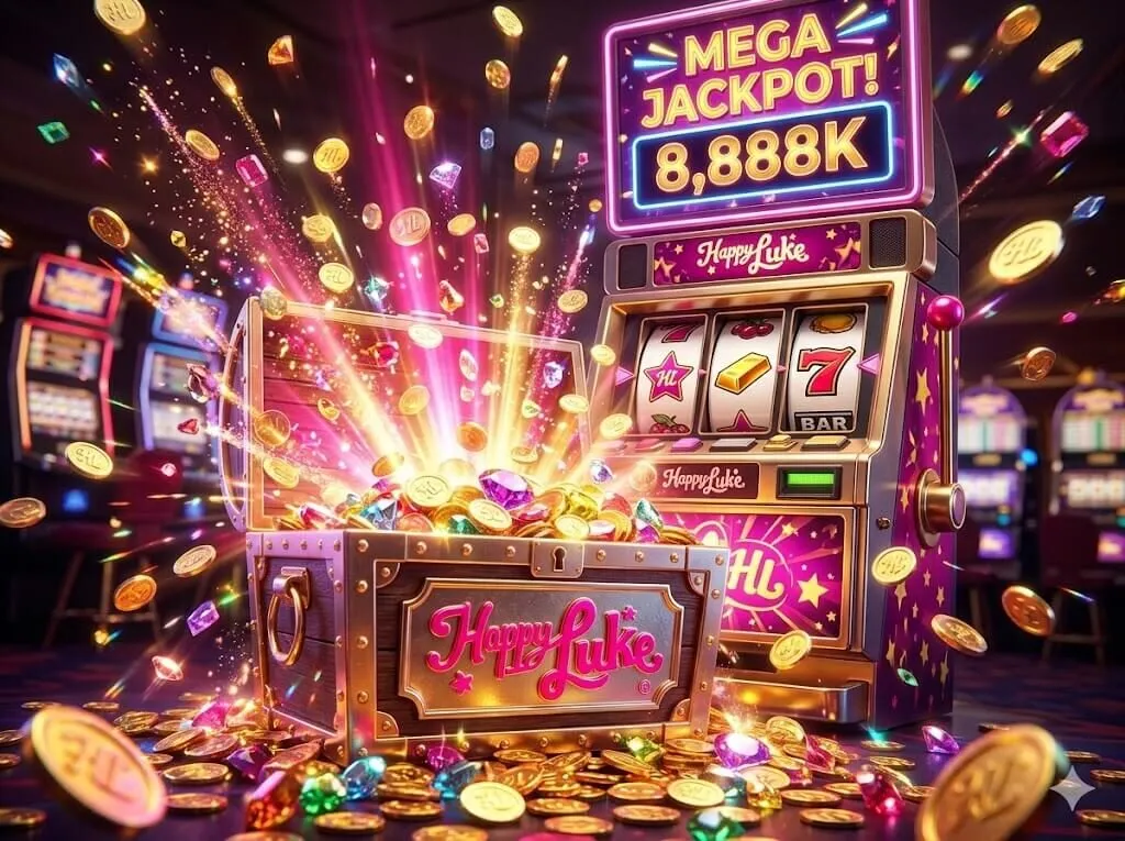 Chơi game nổ hũ slots game Happyluke trúng jackpot tiền tỷ